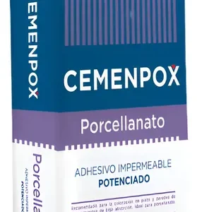 Pegamento Cemenpox Porcelanato 25 kg