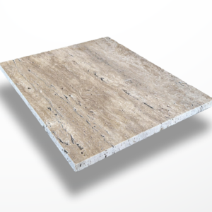 Travertino Vein Cut 40,6 cm x largo libre x 2 cm